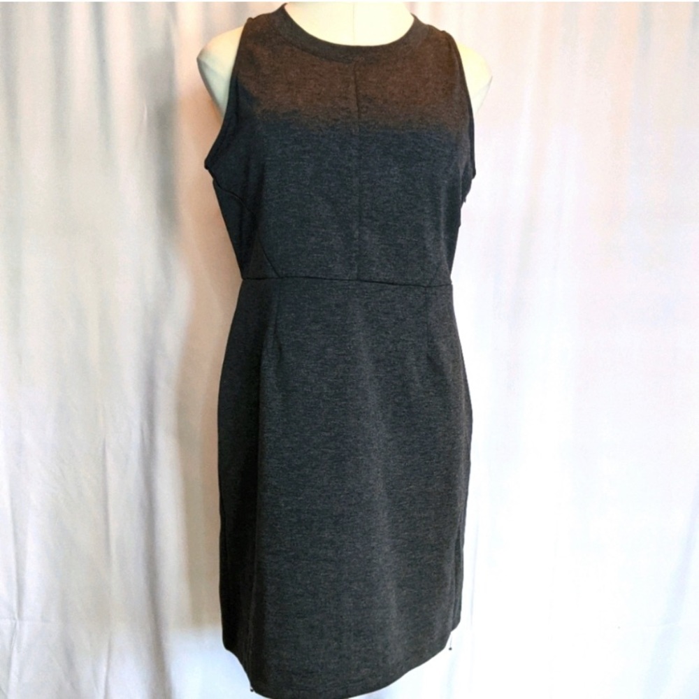 Old Navy Sleeveless Sheath Dress Charcoal